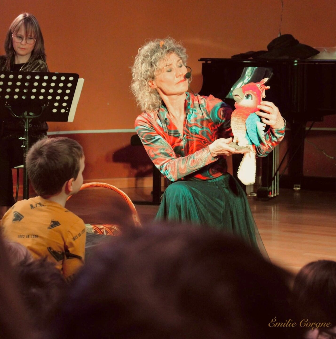 Contes et harpe oiseau