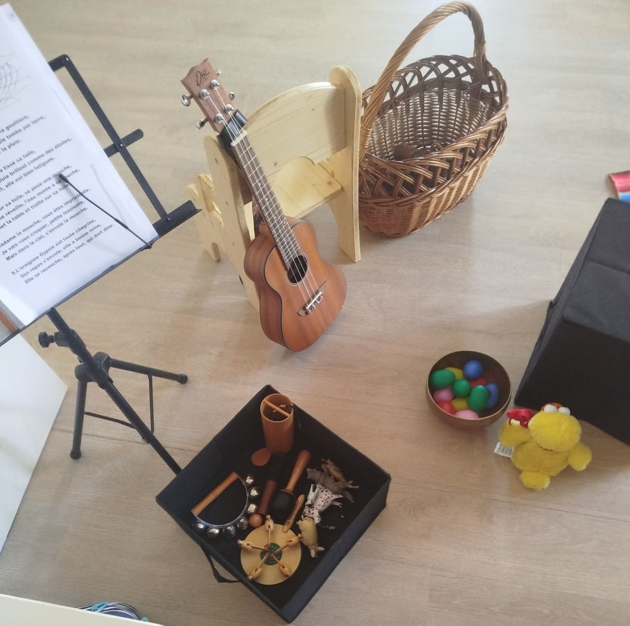 Contes et comptines éveil musical